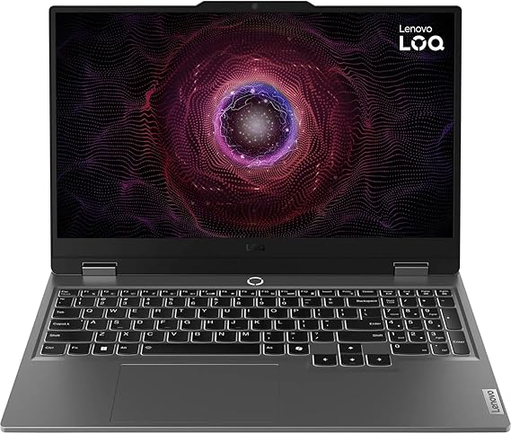 لابتوب من لينوفو، بمعالج AMD، شاشة 15.6 إنش، وذاكرة رام 12 جيجابايت